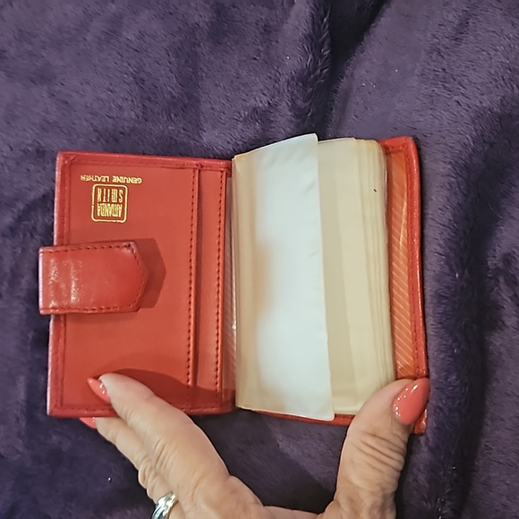 Amanda Smith small wallet red - Picture 4 of 4
